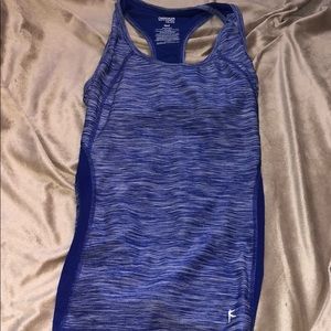 Razor back tank top